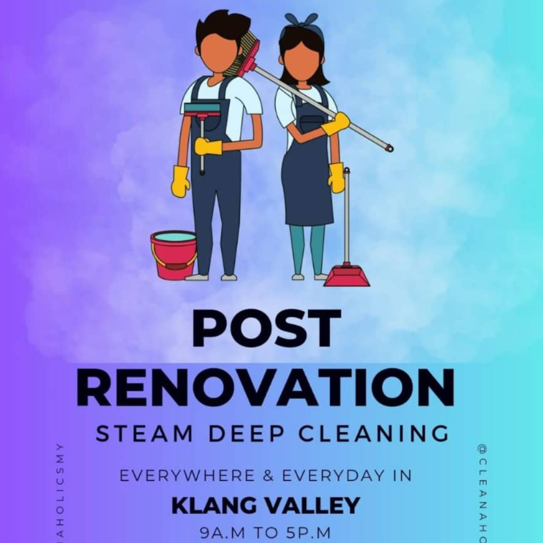 Post Renovation Steam Deep Cleaning Services